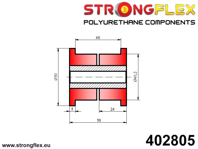 402805: Universal bush 40mm