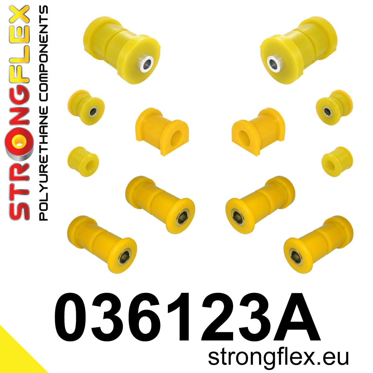 036123A: Rear suspension bush kit SPORT