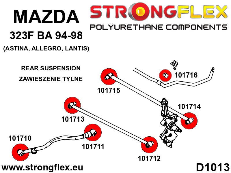 101714B: Rear Wishbone Bush - Outer Rear