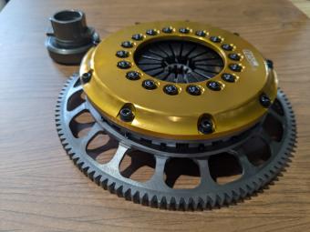 TR2A 184mm double race clutch and flywheel for BMW M20, M40, M50-M54, S50 S52 with ZF/Getrag 5-speed