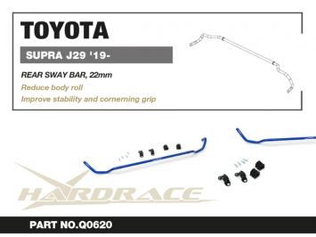 Rear sway bar 2, 3, 4, Z4 and Supra 22mm