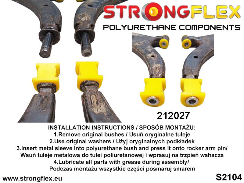 216281B: Front suspension bush kit