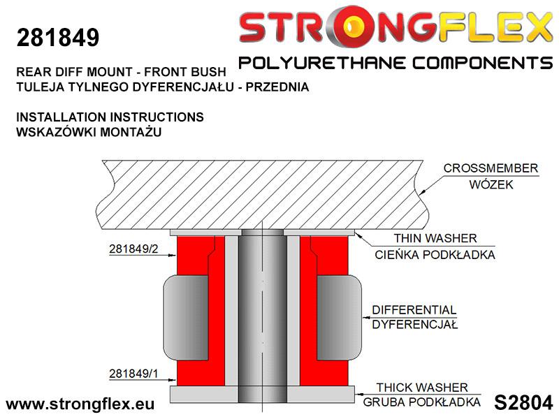 286204A: Full suspension bush kit R33 R34 AWD SPORT