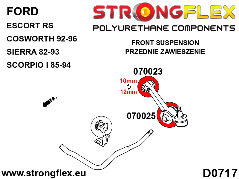 070023A: Front wishbone bush – inside SPORT