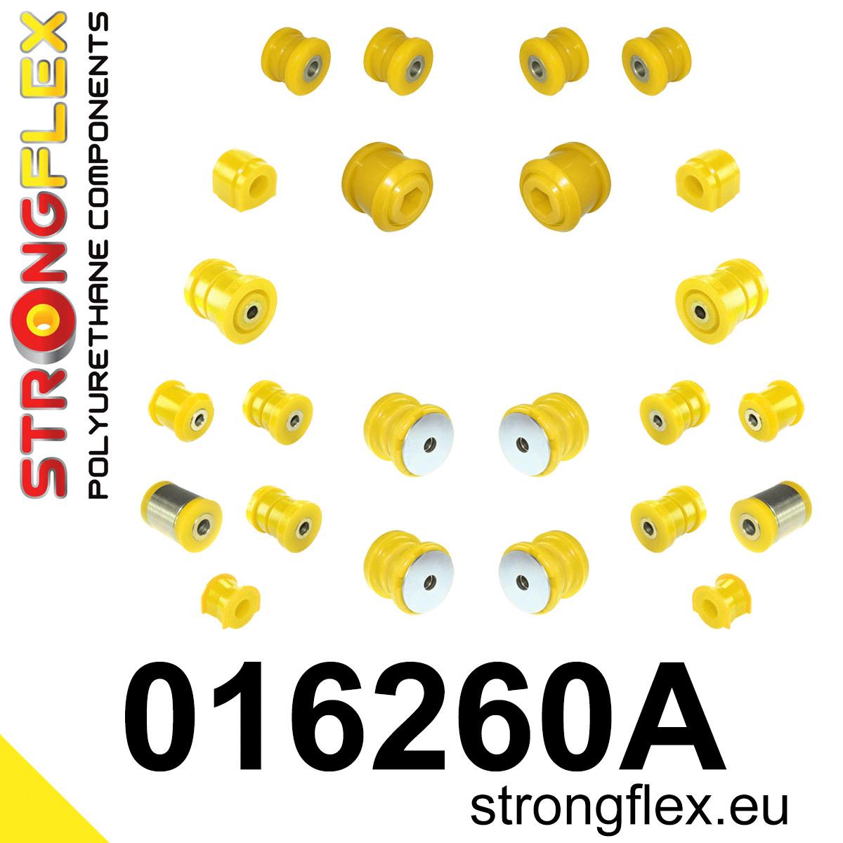 016260A: Full suspension polyurethane bush kit SPORT