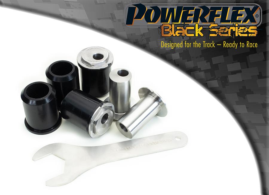 Front Upper Arm Bush Camber Adjustable 124 Spider incl. Abarth, MX-5, Miata, Eunos, black