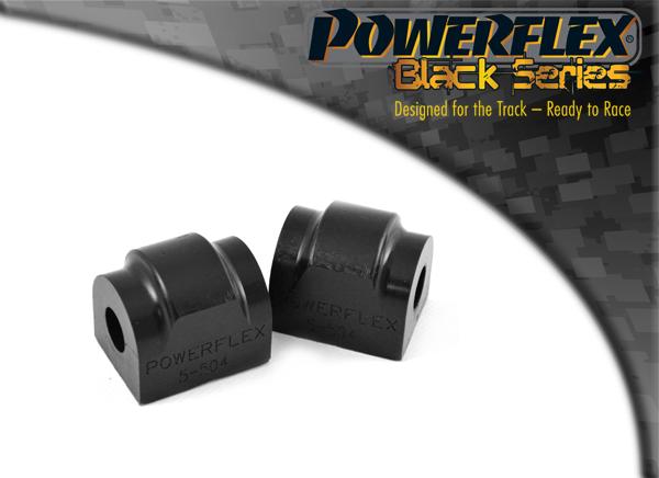 Rear Anti Roll Bar Mounting Bush 17mm 3 Series, 5 Series, 7 Series, Z Series, black