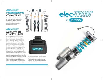 BMW Z4 G29 elec-TRON R1 Screw Set (EDC functional)