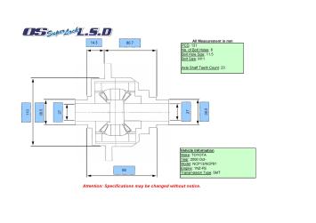 OS Giken Superlock sper C52 5-bak AE82 AE92 AE101 EP82 EP91 MR2_4A-GE Corolla Starlet Yaris Celica