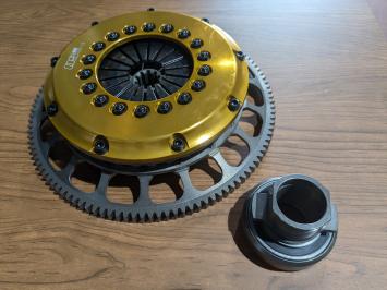 TR2A 184mm double race clutch and flywheel for BMW M20, M40, M50-M54, S50 S52 with ZF/Getrag 5-speed