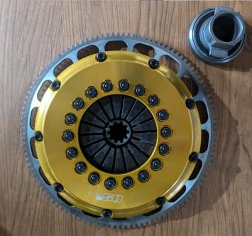 TR1A 184mm race clutch and flywheel for BMW M20, M40, M50-M54, S50 S52 with ZF/Getrag 5-speed