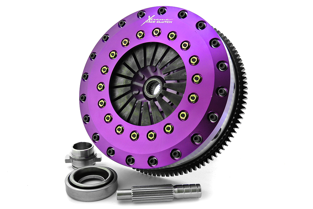 Xtreme Performance - 230mm Rigid Ceramic Twin Plate Clutch Kit Incl Flywheel 1800Nm 180SX coupe (S13) 2.0